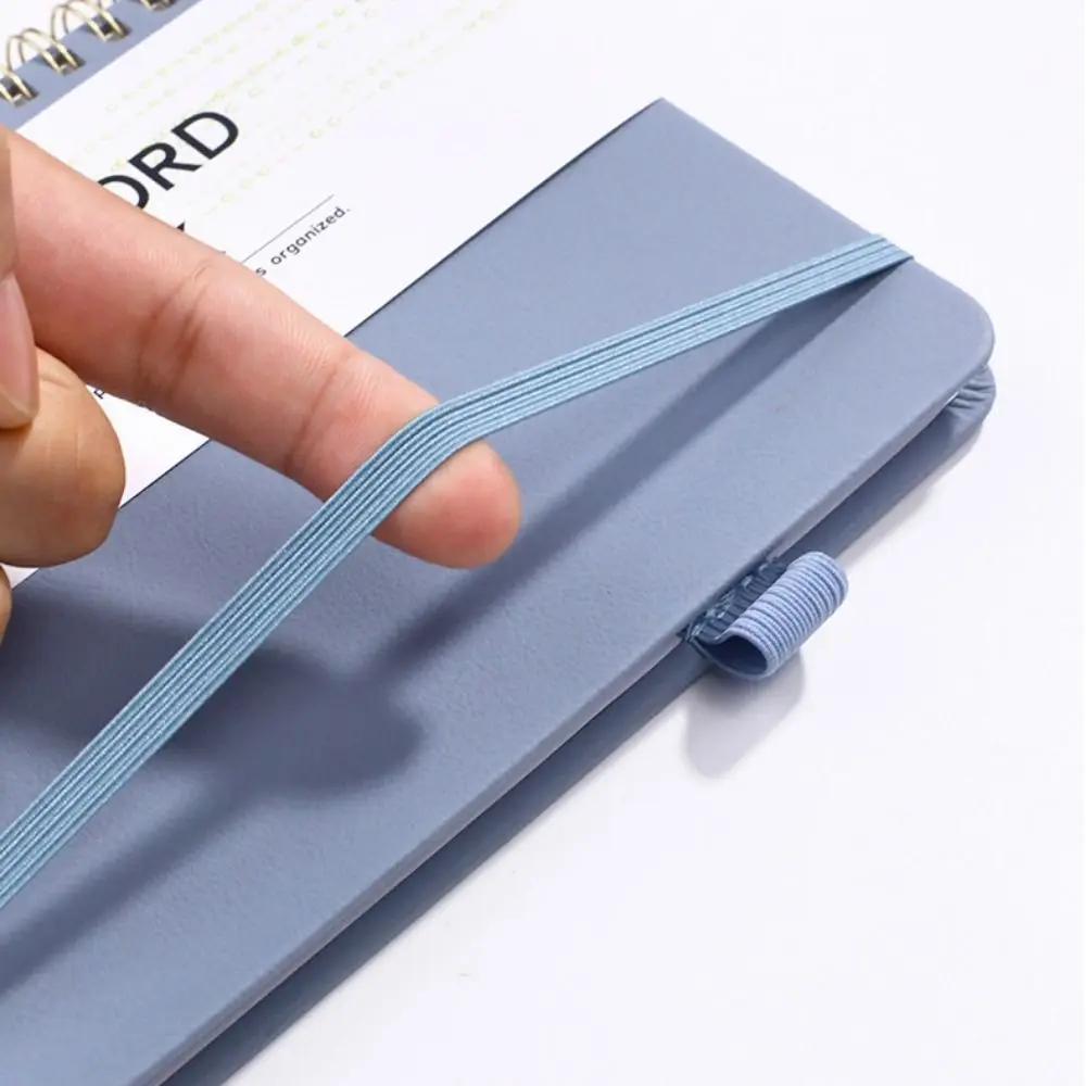 With Alphabetical Tabs Pocket Password Keeper Book Coil Book A6/B6 Size Password Keeper Notebook Portable Strap
