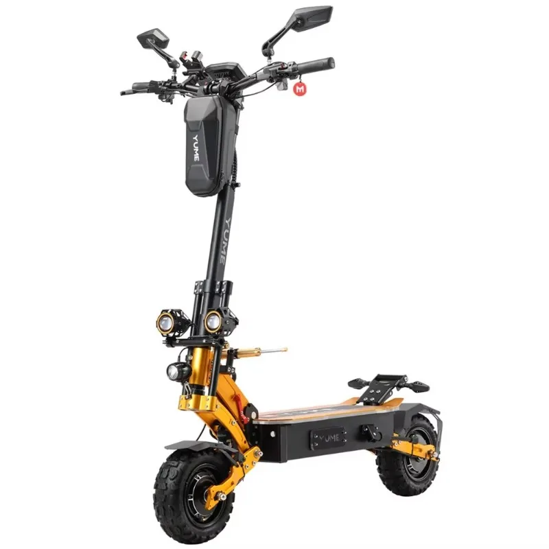 La migliore scooter elettrico a doppio motore 60v 6000w 5600w scooter elettrico da 11 pollici con pneumatici grassi pieghevole per adulti