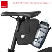 Rain Proof Bicycle Saddle Bag Bike Seat Post Water Bottle Pannier Reflective Cycling Storage Tail Pouch Rear Dry Pack