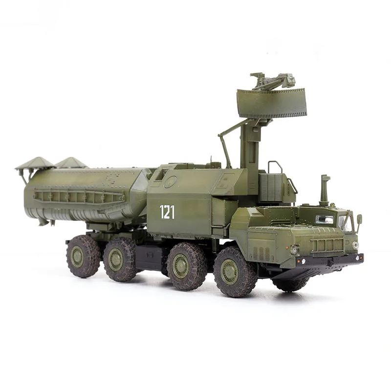 1:72 Scale Russian 4K51 Rubezh Coastal ASM with P-15 Anti-ship Missile Launcher Plastic Finished Military Model Toy