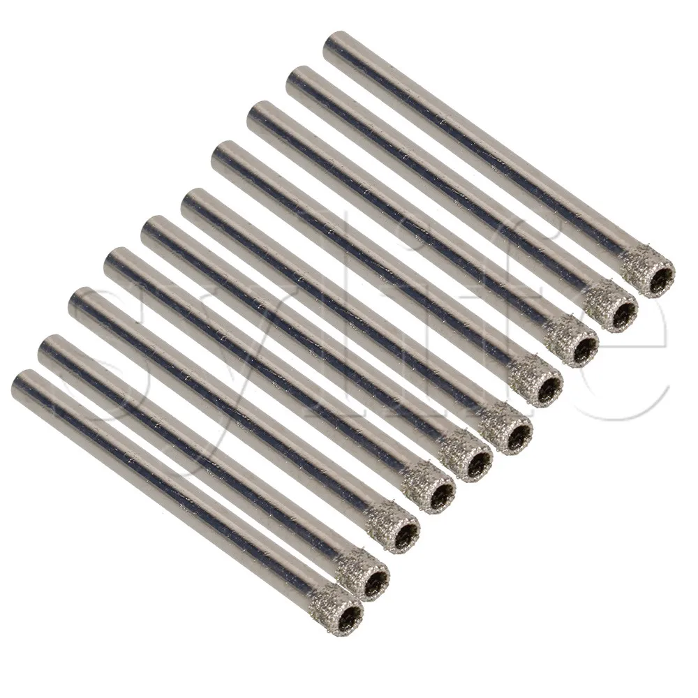4mm Diamond Coated Hole Saw Core Drill Bits Glass Tile Marble Granite Pack Of 10