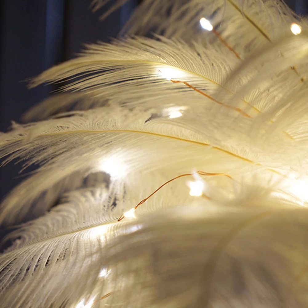 Table Lamp LED Bedside Lamp Night Light USB Operated Remote Control Table Lamp For Bedroom Living Room Wedding