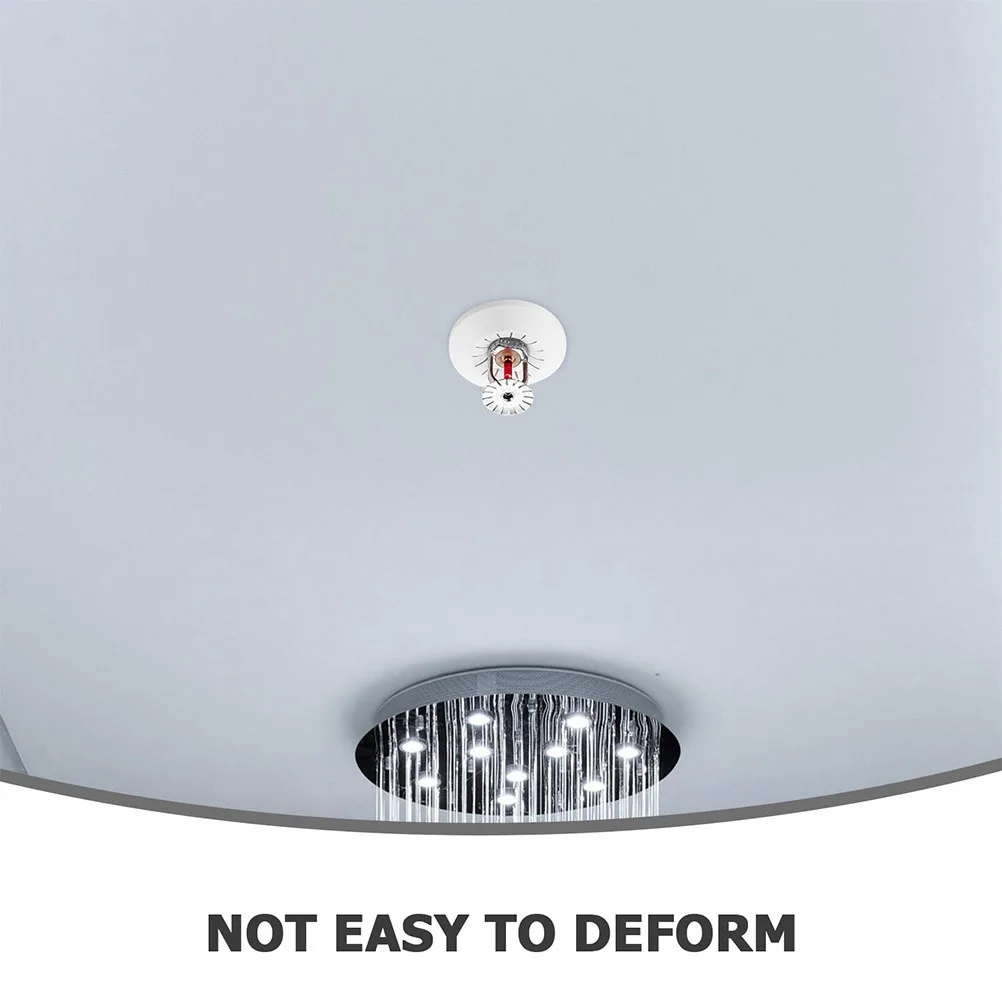 12 pezzi piastra antincendio universale 15/20 resistente al calore staccabile per uso industriale in ufficio domestico installazione nascosta a parete