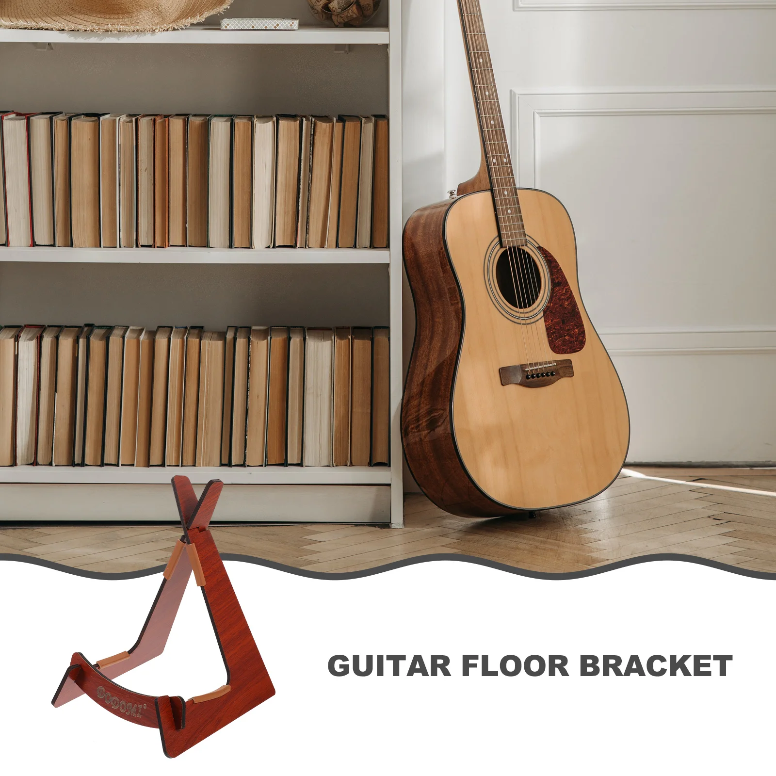 Guitar Bass Stand Ukulele Storage Rack Violin Display Floor Holder Musical Instrument