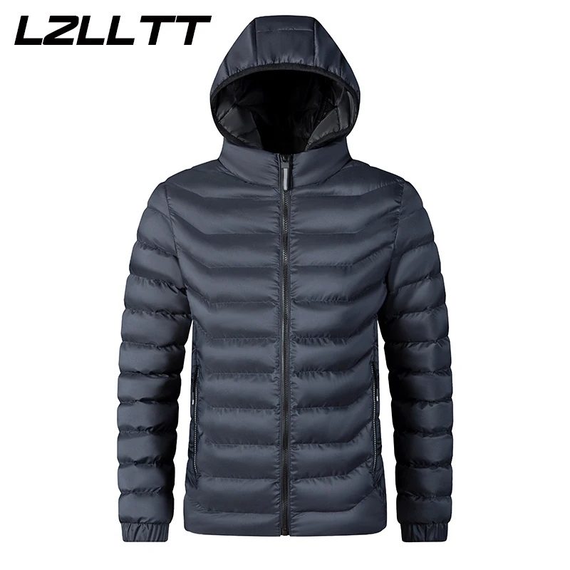 Men Winter New Thick Warm Waterproof  Parkas Jackets Coat Men Autumn Outwear Casual Windproof Hooded Detachable Hat Parkas Men