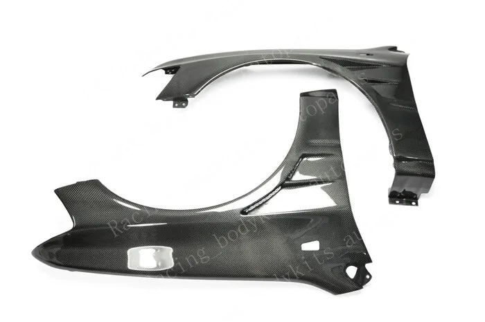 

Карбоновые обвесы для кузова Mitsubishi EVO 8 9: передние вентилируемые крылья-брызговики