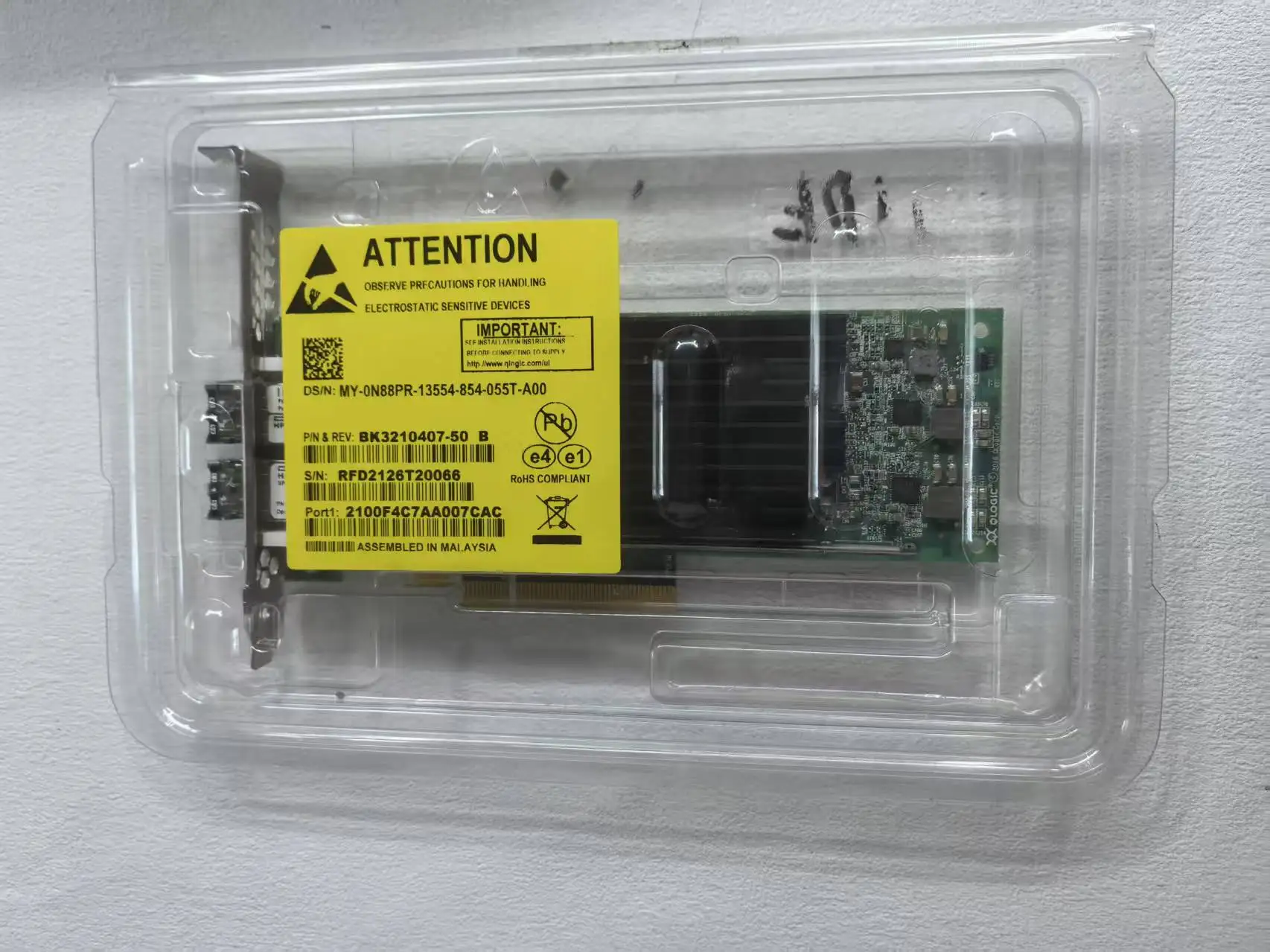 P14420-001 Sn1610Q 2-Ports Fibre Channel 32Gb/S PCI Express Host Bus Adapter