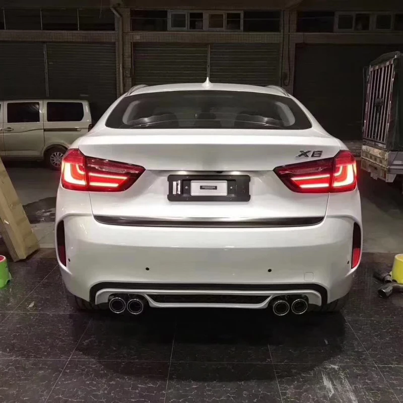 

F16 Bumper Style Body Kit for X6 X6M with Modified Exhaust System Automotive Exterior Accessories