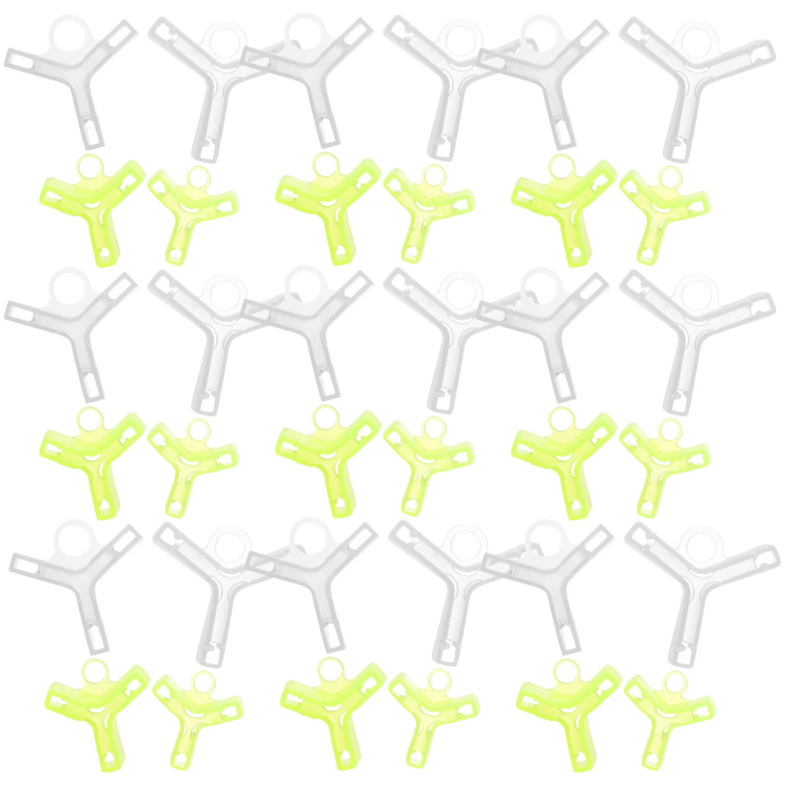 

80pcs Fishing Hook Keeper White Yellow 1 2 3 4 Models Anti Scratch Durable Covers Treble Bonnets