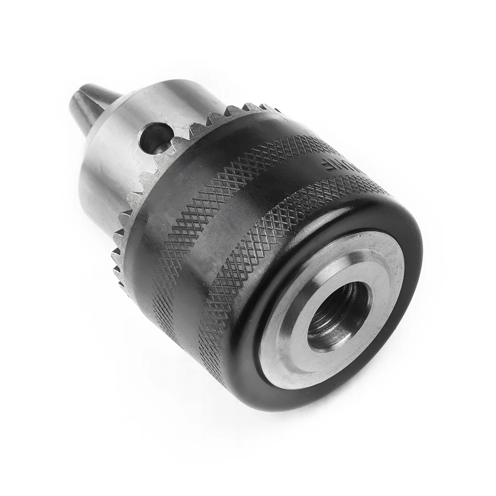 

Electric Drill Adapter Changed Chuck Set Supplies Workshop 1.5-13mm 1/2 inch Wrench Bits Black Kit Accessories