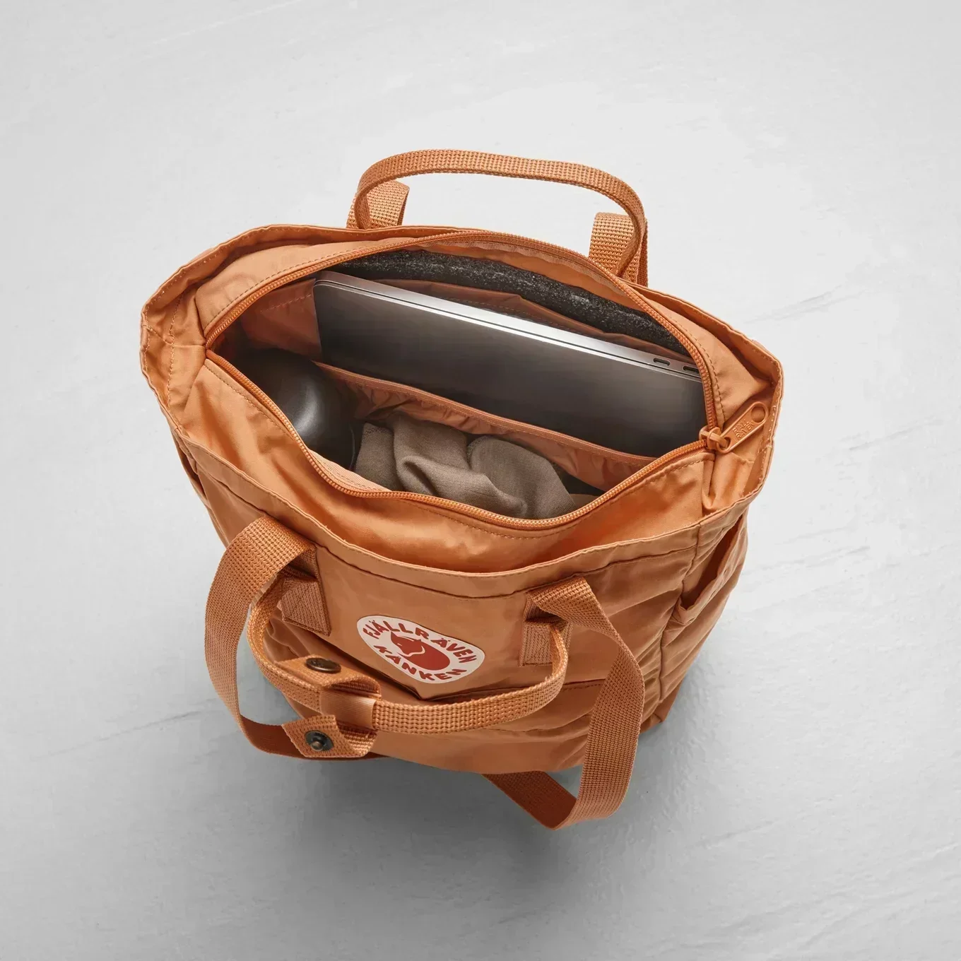 حقيبة كتف Fjallraven Kanken الأصلية بحزام كتف قابل للتعديل حقيبة كتف مزدوجة عصرية حقيبة قماش قنب خارجية محايدة #5