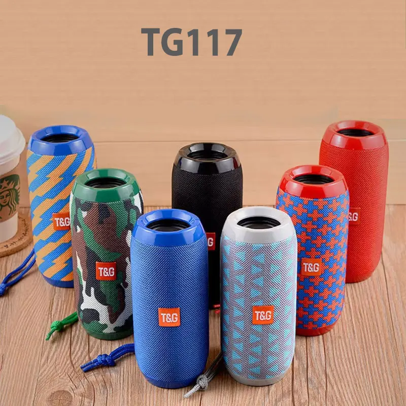 

Tg117 Sports Waterproof Portable Subwoofer Smart Wireless Bt Outdoor Tg117 Speaker