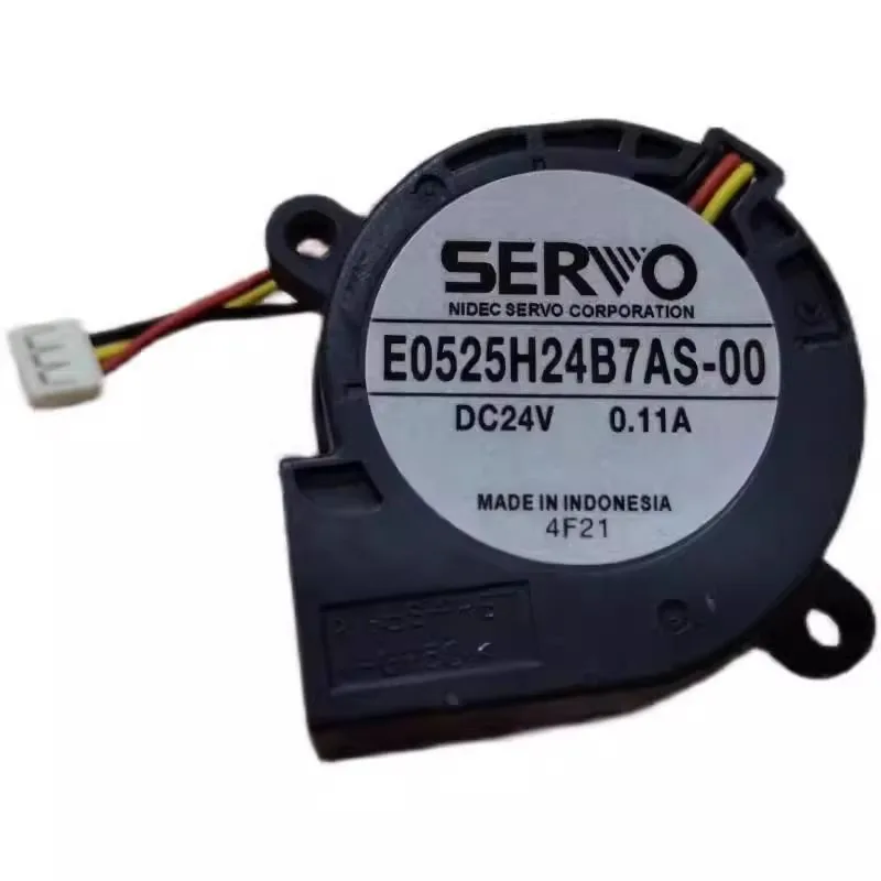 Nouveau ventilateur pour SERVO E0525K24B7AS-13 E0525H24B7AS-00 E0525H24B7AS-23 E0525H24B7AZ-00 E0525K24B7AP-30 E0525H24B7PZ-00 24V 0.11A