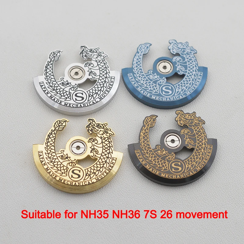 Miyota NH35 NH36  Automatic Hammer Rotor Fit for NH35 NH36 7S26 Movement Oscillating Weight Hammer Spare Parts For Watches