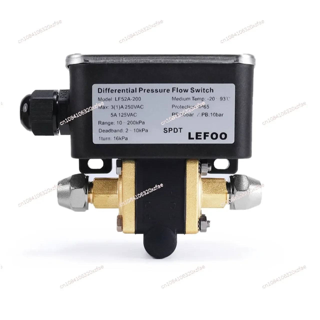 1% مجموعة نقطة قابلية التكرار الانحراف لايت مفتاح تدفق المياه، مفتاح الضغط التفاضلي للتحكم في نظام المياه #1