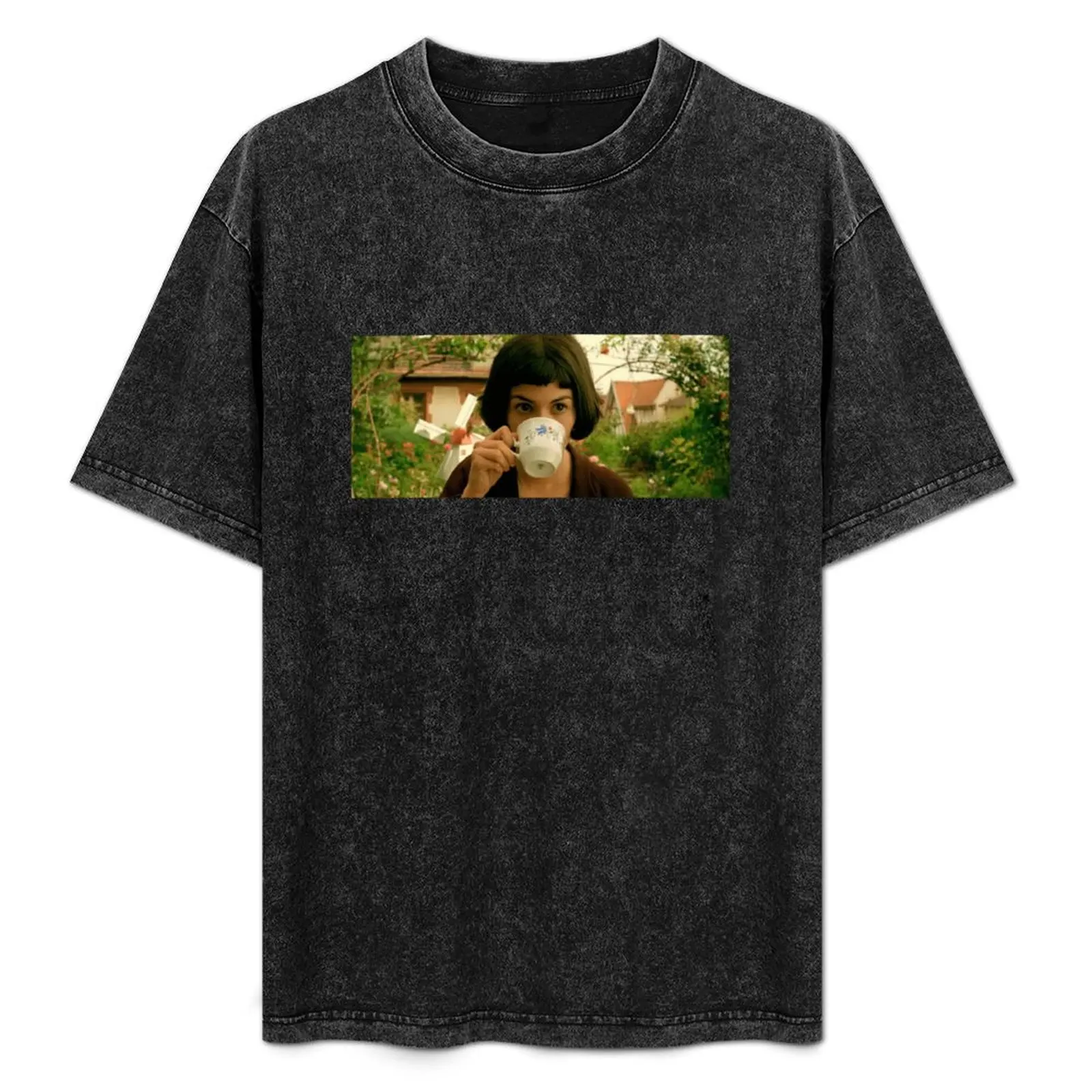 amélie screencaps T-Shirt anime stuff oversized t shirt mens graphic t-shirts pack