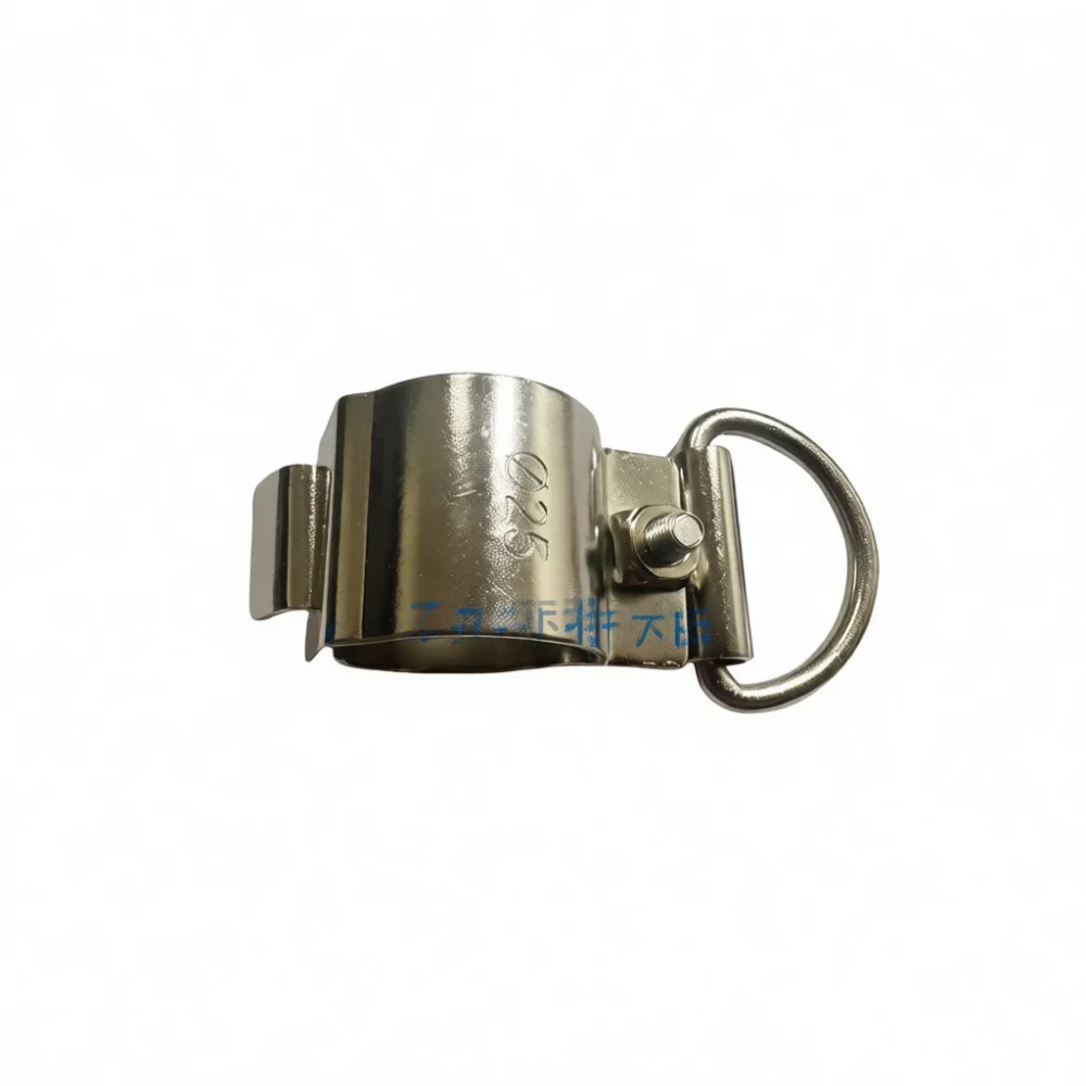 Steel Pipe Clamp Grounding Bracket Conduit Mounting Accessory Adjustable Tube Fastener Water Line Support Hardware Tool