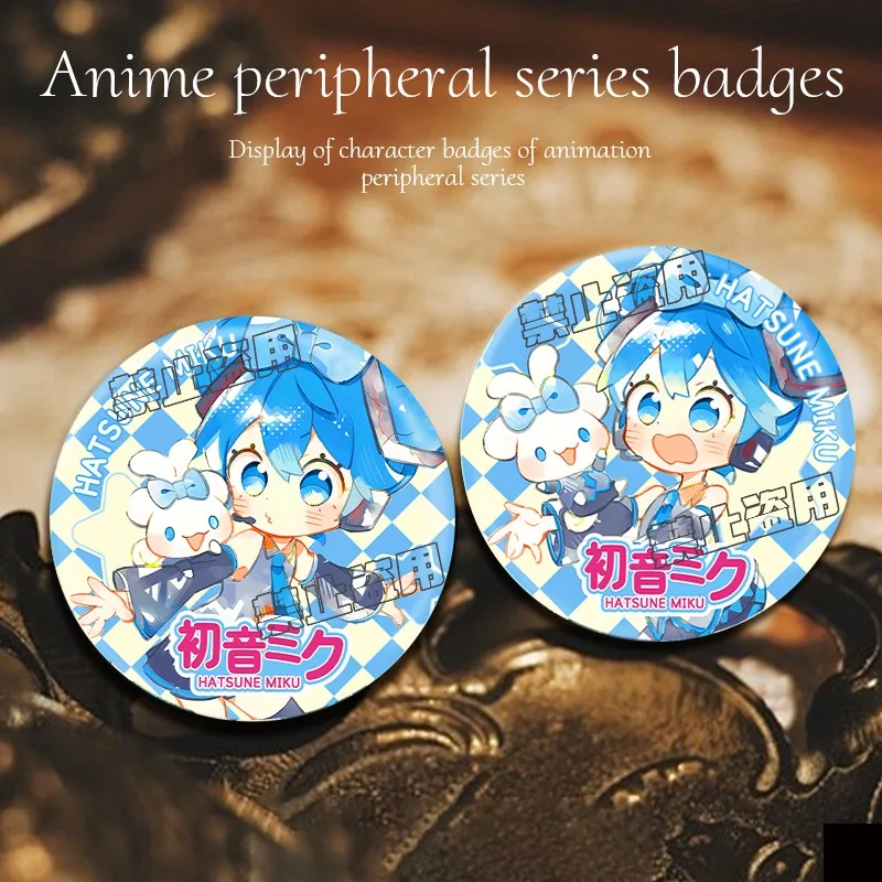 Hatsune Miku Acrylic Stand Figure Hatsune Miku Project DIVA Anime Peripheral Cute Creativity Exquisite Schoolbag Ornament Gifts