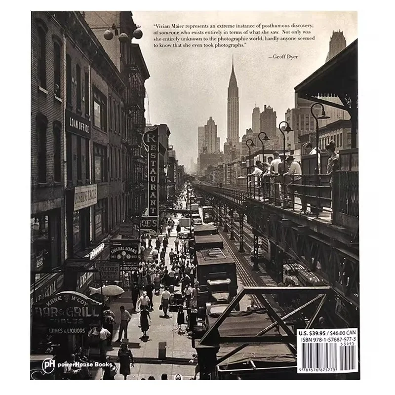 Vivian Maier Street Photographer Black White Photography Art Book Documentary Street Photo Collection Album For Art Lovers