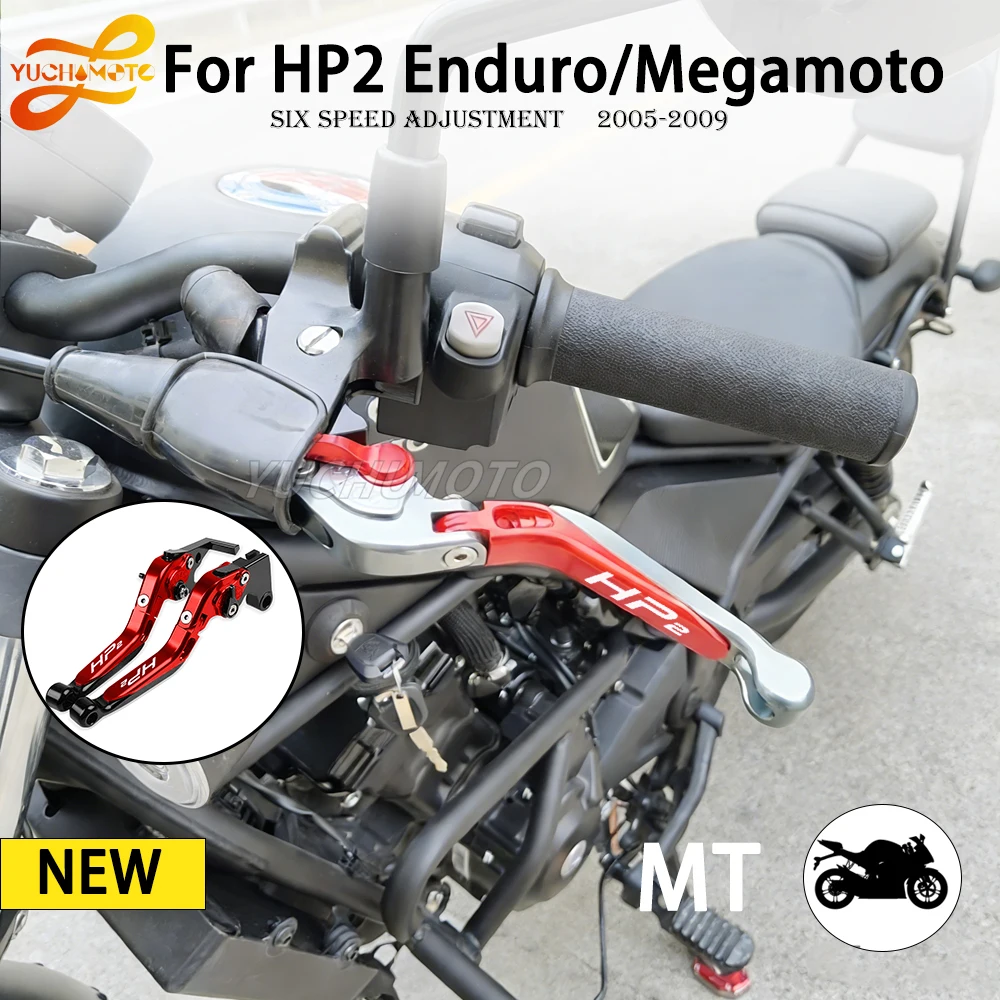 

Fit For BMW HP2 ENDURO/HP2 2005-2009 Motorcycle Clutch Lever Brake Lever Set Foldable Adjustable Handle Levers Accessories