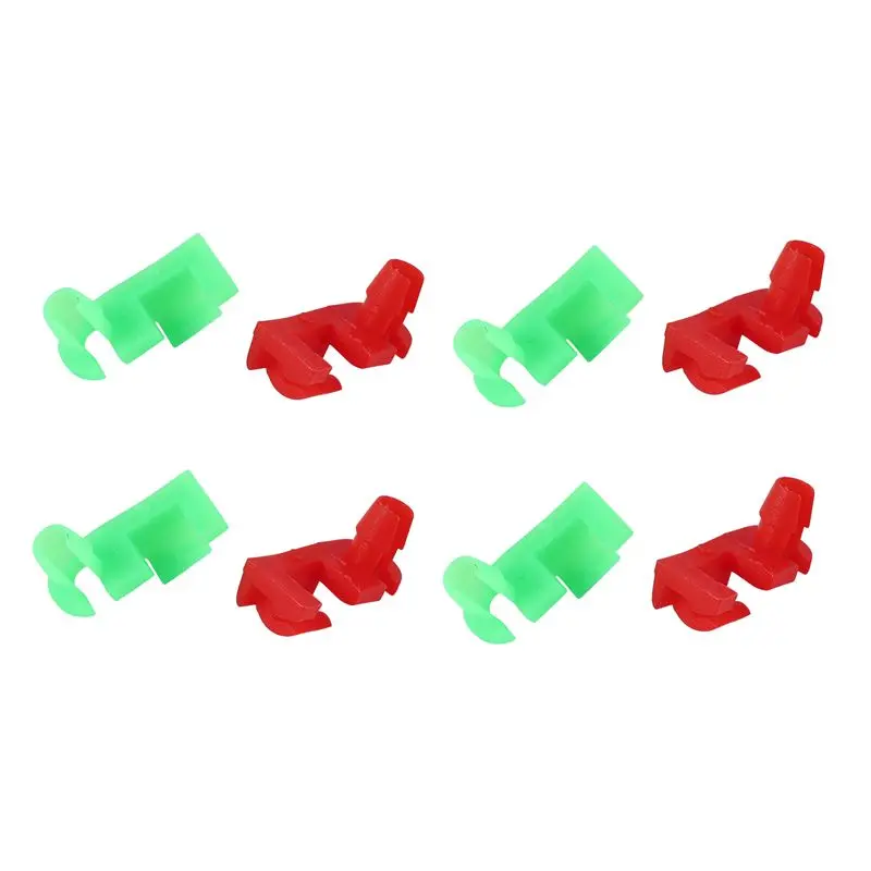 8PCS Tailgate Handle Clip, Lock Rod Clip Replacement For Chevy Silverado 99-09, GMC Sierra 99-09, 88981030, 88981031
