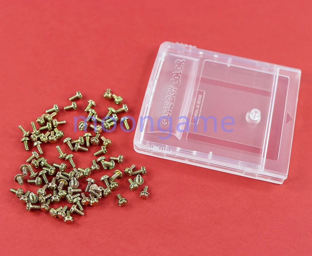 800pcs Replacement for GBC Screw Game Cartridge Housing Shell Game Card Case Screw