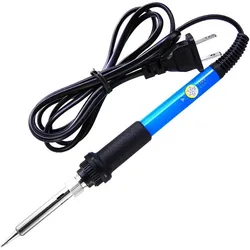 Mini Soldering Iron Adjustable Temperature Electric Solder Iron Rework Station Mini Handle Heat Pencil Welding Repair Tools 60W