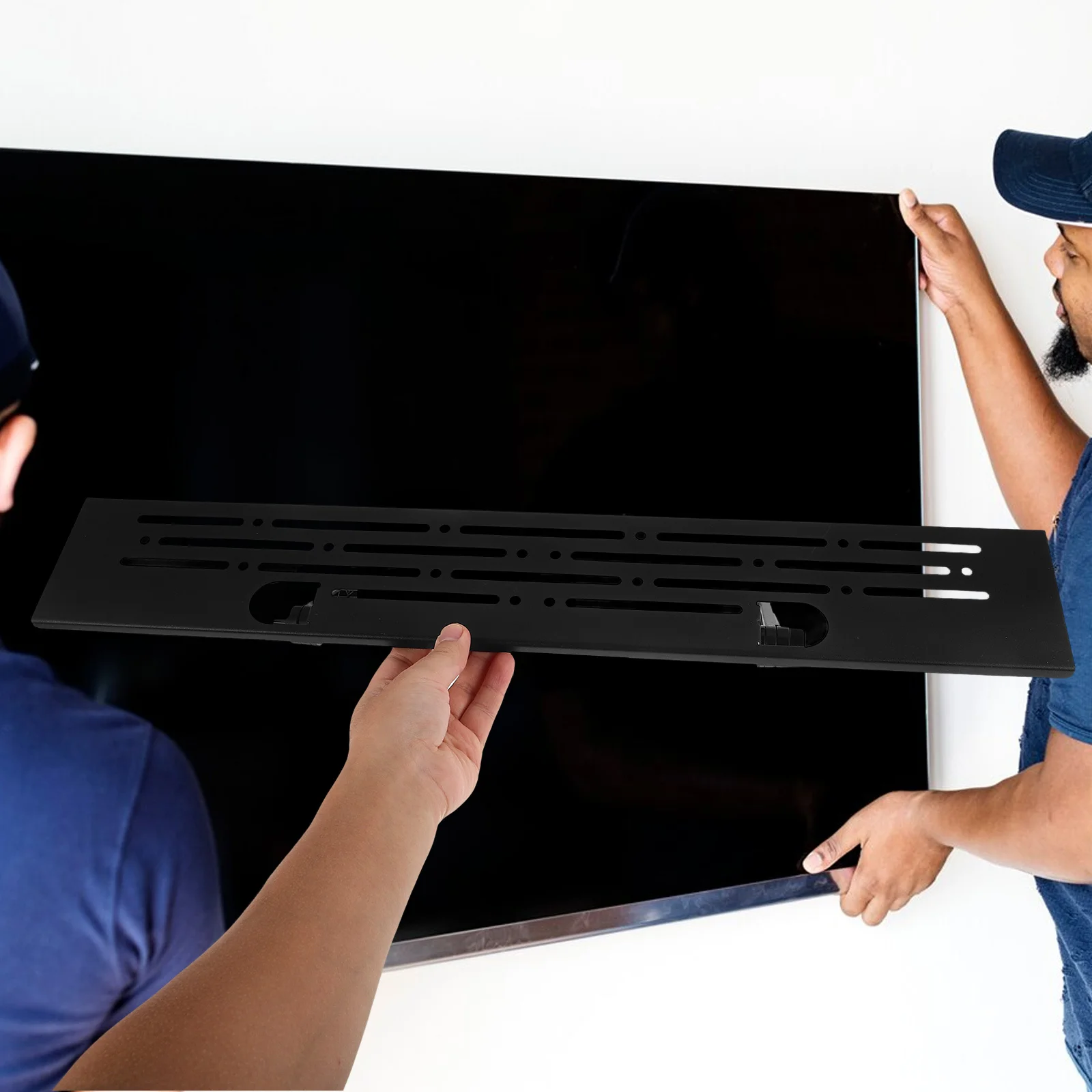 

Heavy Duty Adjustable Screen Shelf Organizer Router Storage Shelf for Streaming Devices Cable Box Game Console Screen Storage