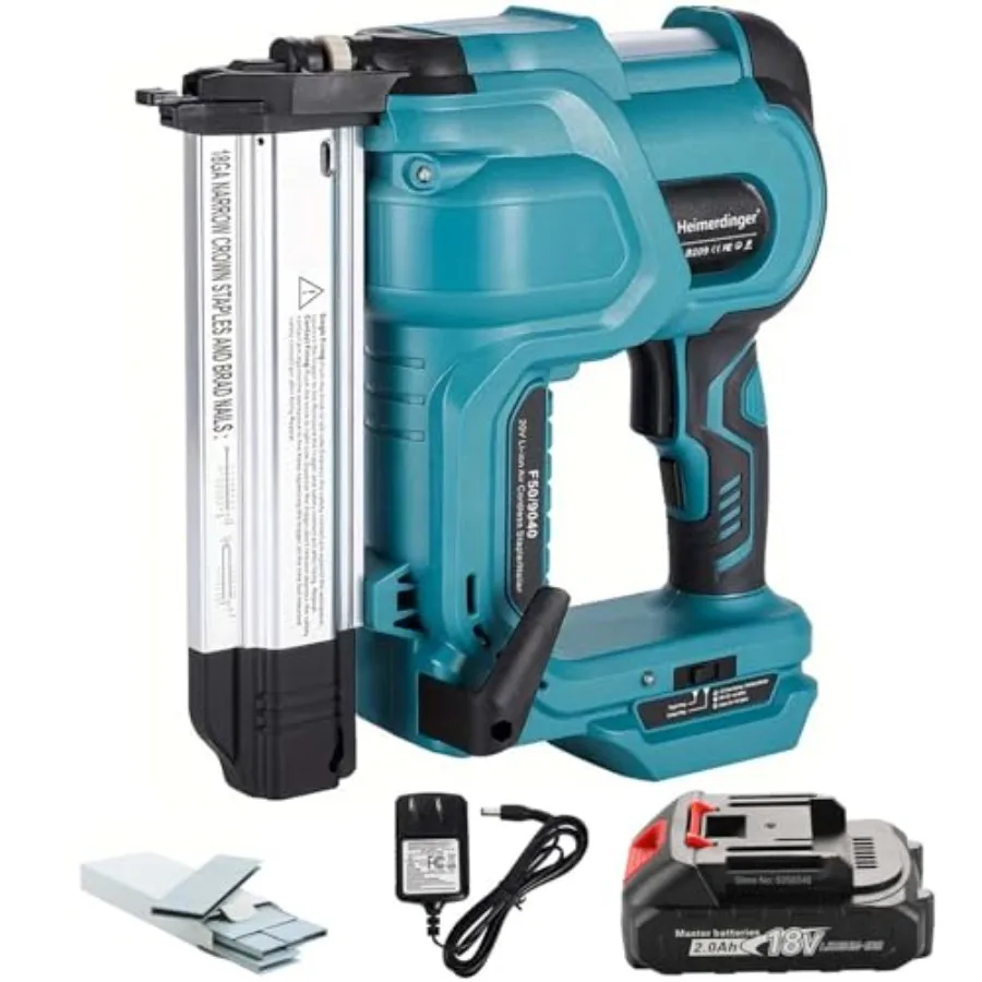 

Многофункциональный гвоздезабиватель и степлер 2-в-1 с аккумулятором 2000 мАч и зарядным устройством, аккумуляторный гвоздезабиватель с функцией быстрого извлечения гвоздей без инструментов до 2 дюймов