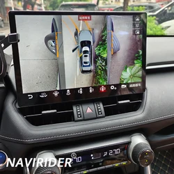 For Toyota RAV4 RAV 4 XA50 2018 - 2020 13.3 Inch Android 14 Car Radio No 2din Multimedia Player BT QLED AHD Video Autoradio 256G