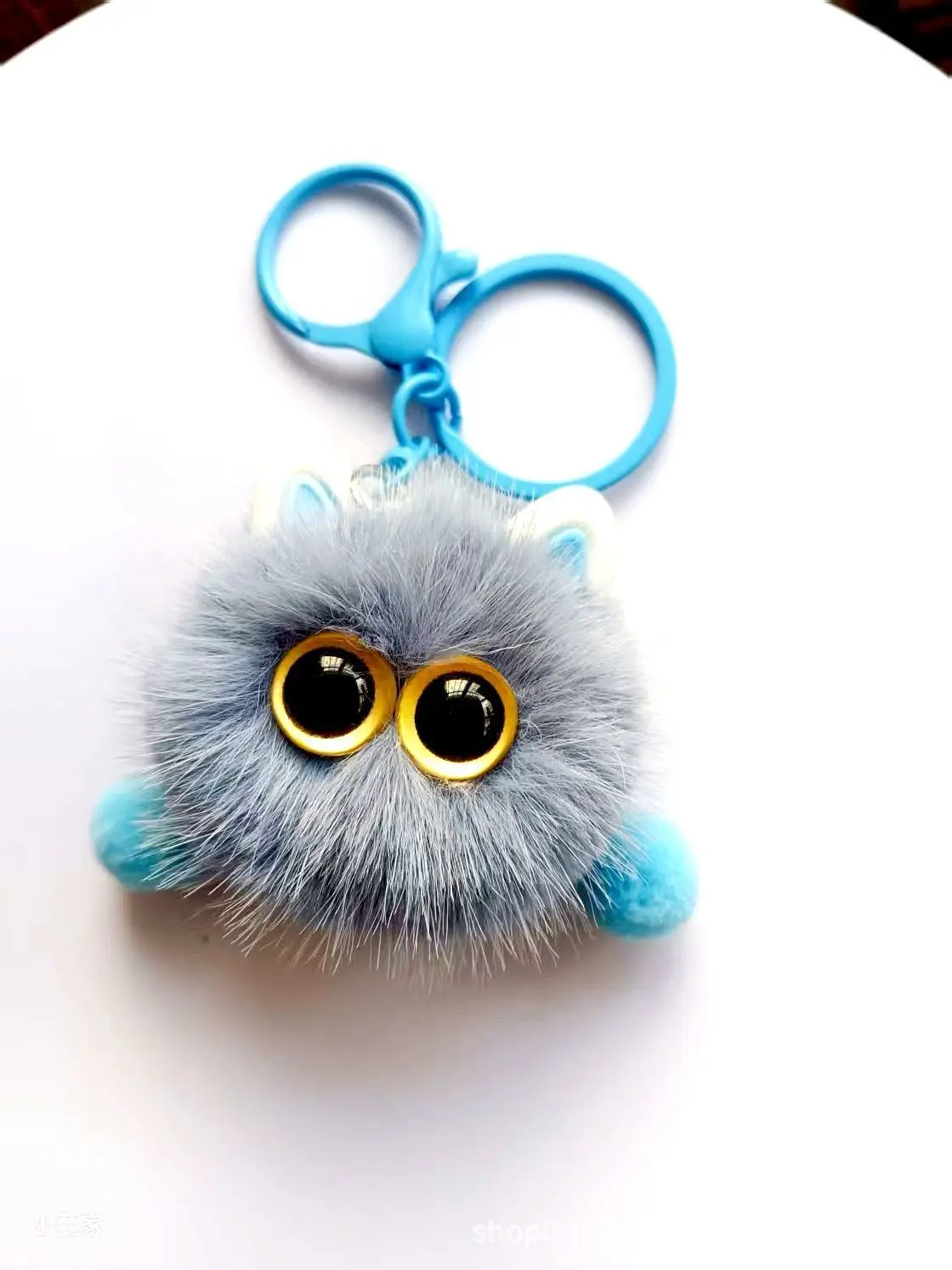 Plush Keychain for Women, Soft Car Key Chain