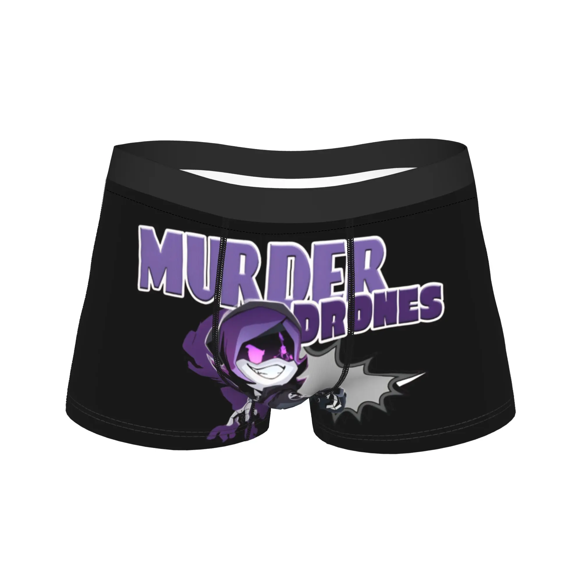 

Трусы-боксеры Murder Drones Trunk Pouch с качественной печатью, классические мужские трусы больших размеров