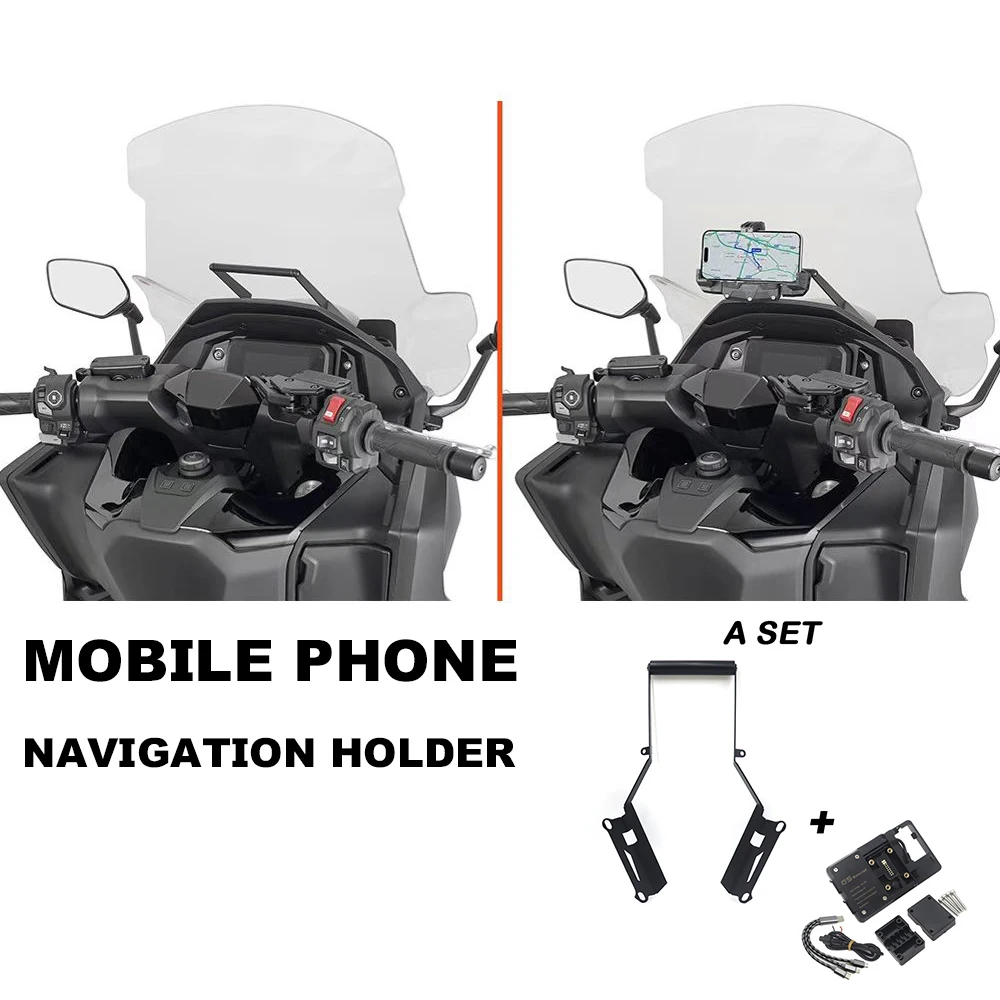 

For Honda FORZA 750/NSS 750 Mobile Phone Navigation Holder Base GPS Mount Bracket For FORZA 750 Accessories GPS Plate Bracket