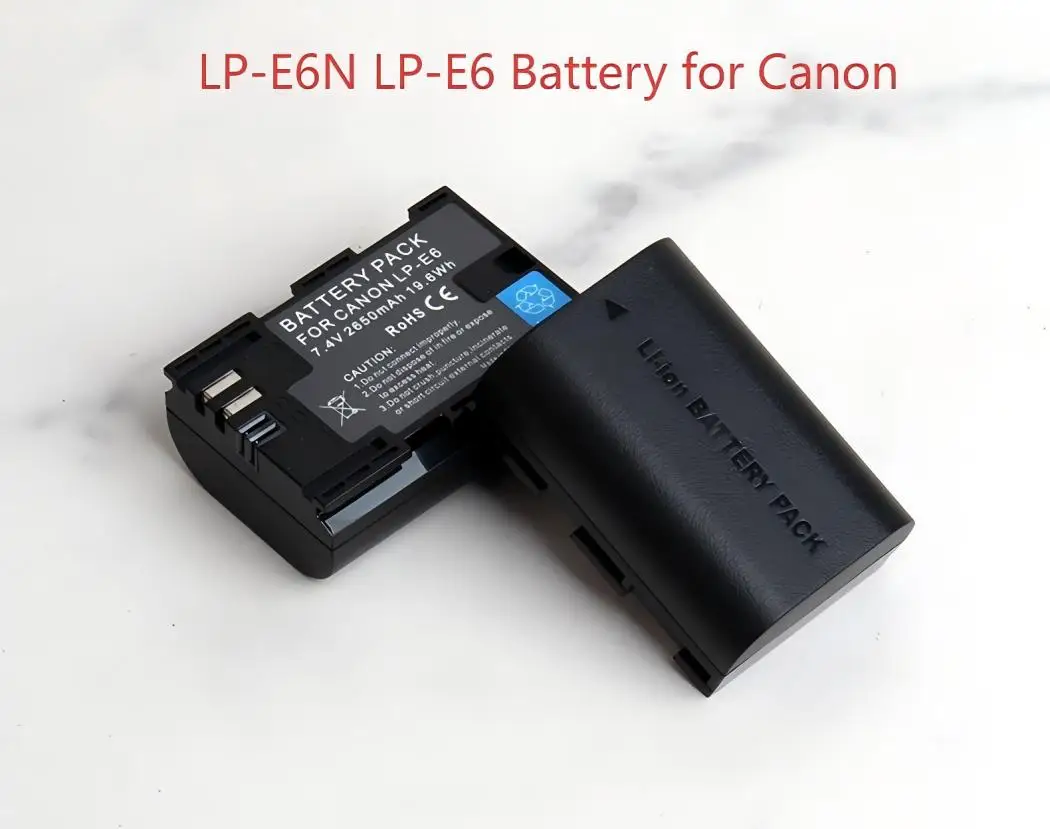 1-2Pcs LP-E6N Repla… - image