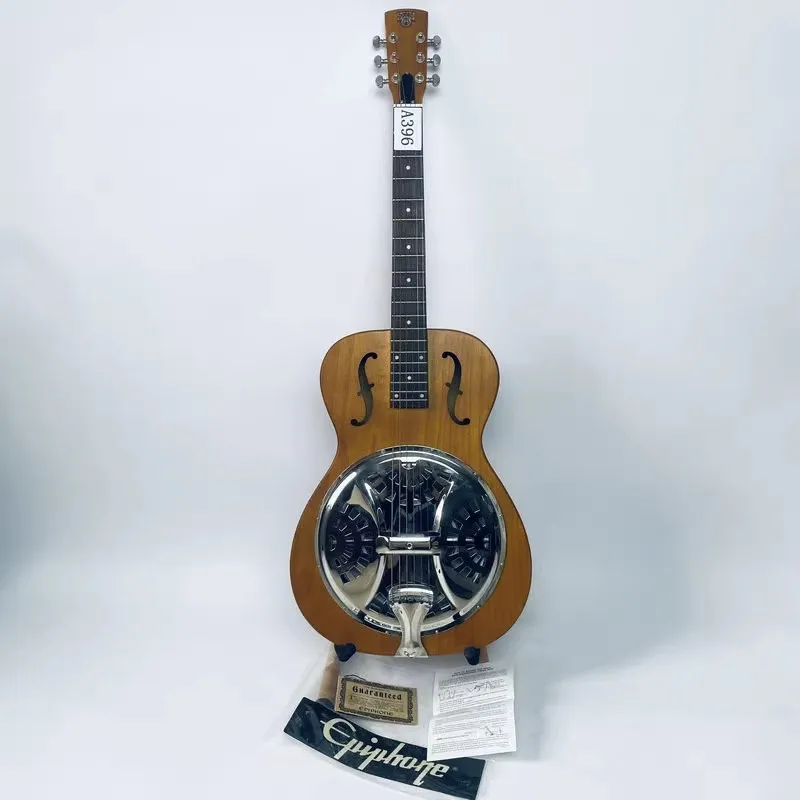 

Epi Hound Dog Round Neck Dobro Guitra Vintages Color Maple Resonator Guitar