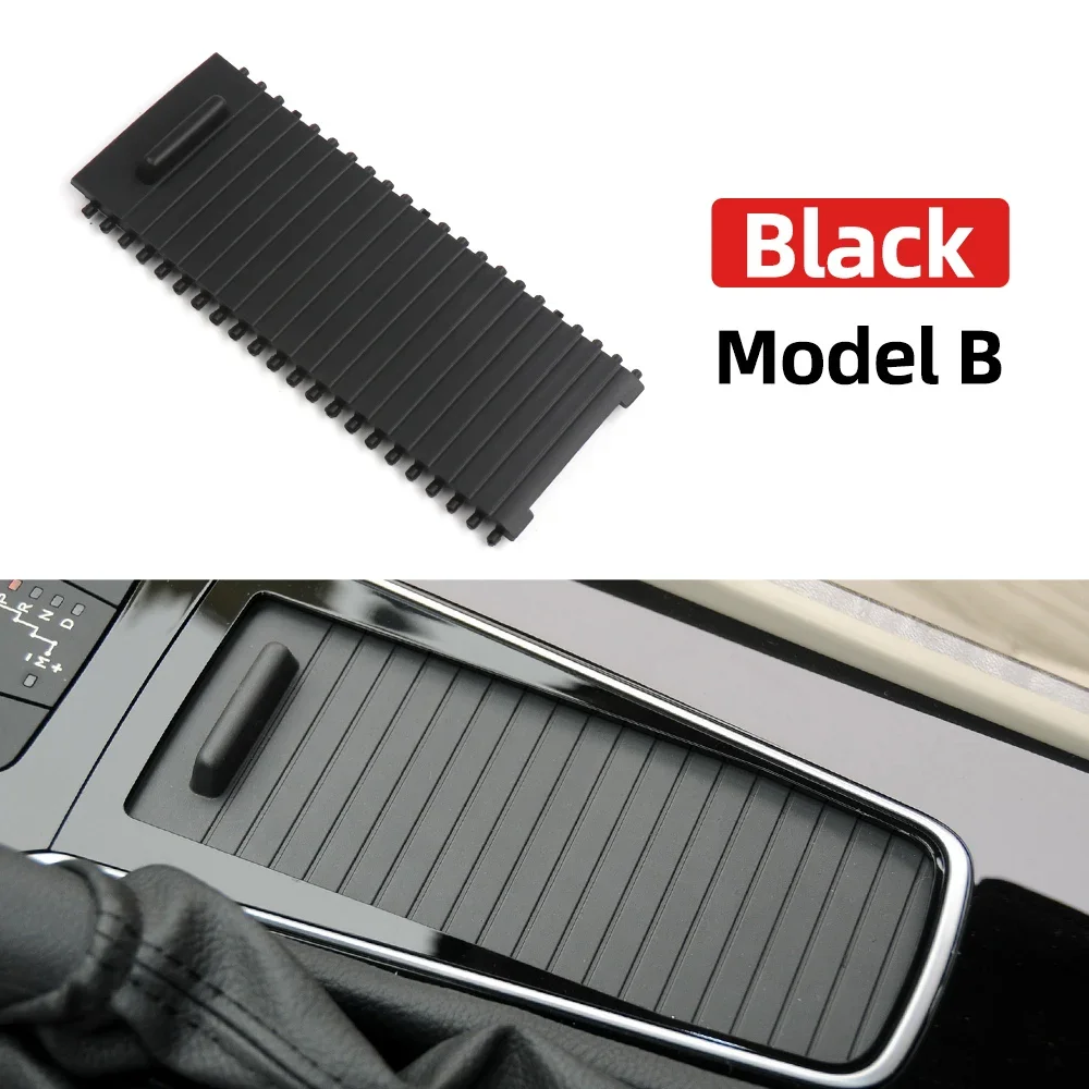 98086959ZE Car Center Console Persiane Portabicchieri Copertura Slide Roller Blind Scatola di immagazzinaggio Copertura per Dongfeng Peugeot 508 2011-2018