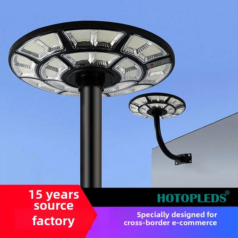 

UFO solar street Light 1200led Outdoor Street Light Radar Induction Outdoor solar lights outdoor waterproof Wall lamp