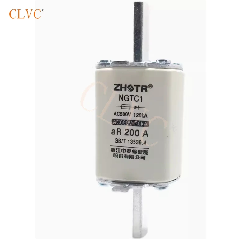 Brand New Original NGTC1 RS32 Quick fuse Link AC 500V-120KA 690V-50KA  Fuses aR 63A-250A NGTC1 plug-in quick fuse