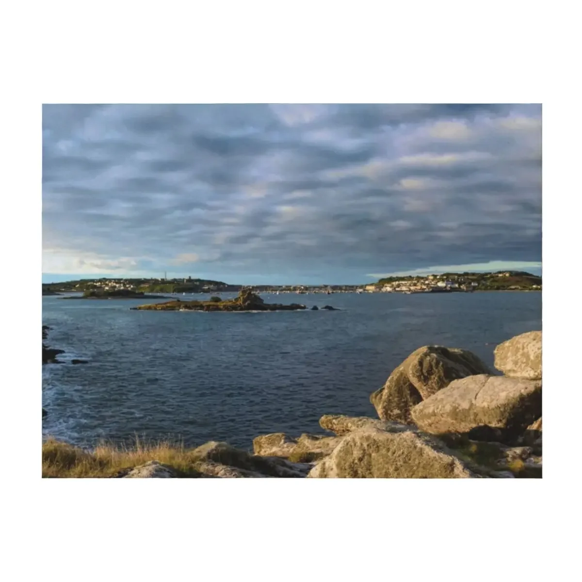 

St Marys, Isles of Scilly Throw Blanket Cute Plaid Soft Plaid Multi-Purpose Giant Sofa Blankets