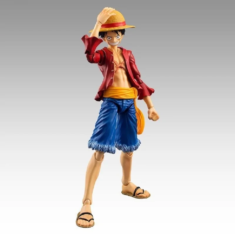 One piece monkey d. Luffy Action Figure com articulações articuladas, brinquedos modelo móvel, coleção Anime