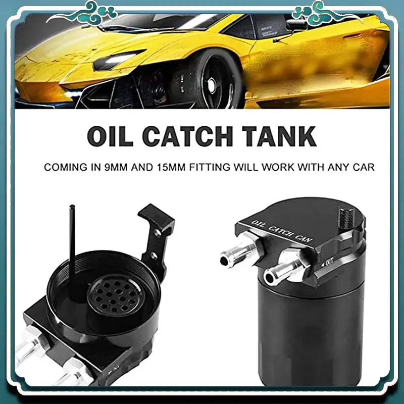 

ABTU-Oil Catch Can Kit Oil Catch Can Reservoir Tank For Ford F150 5.0L Raptor 2.7L 3.5L Ecoboost