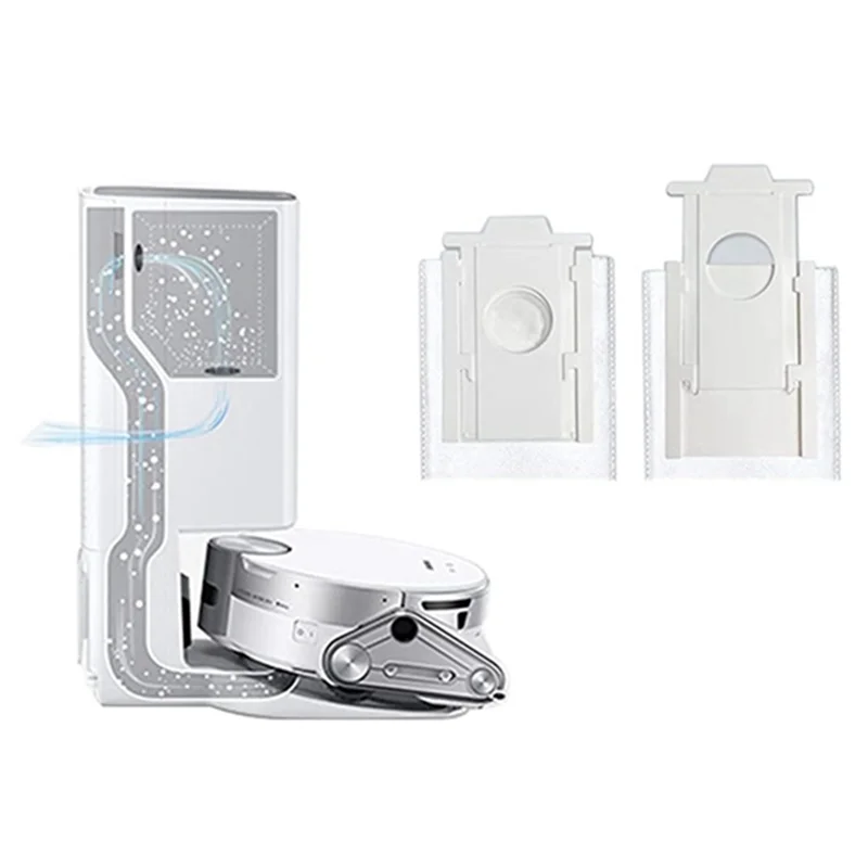 【Buy It Now】For  VCA-RDB95 Replacement Dust Bag–15 Pieces For Jet Bot+ Jet Bot AI+ Sweeper Self Emptying Robot Vacuums