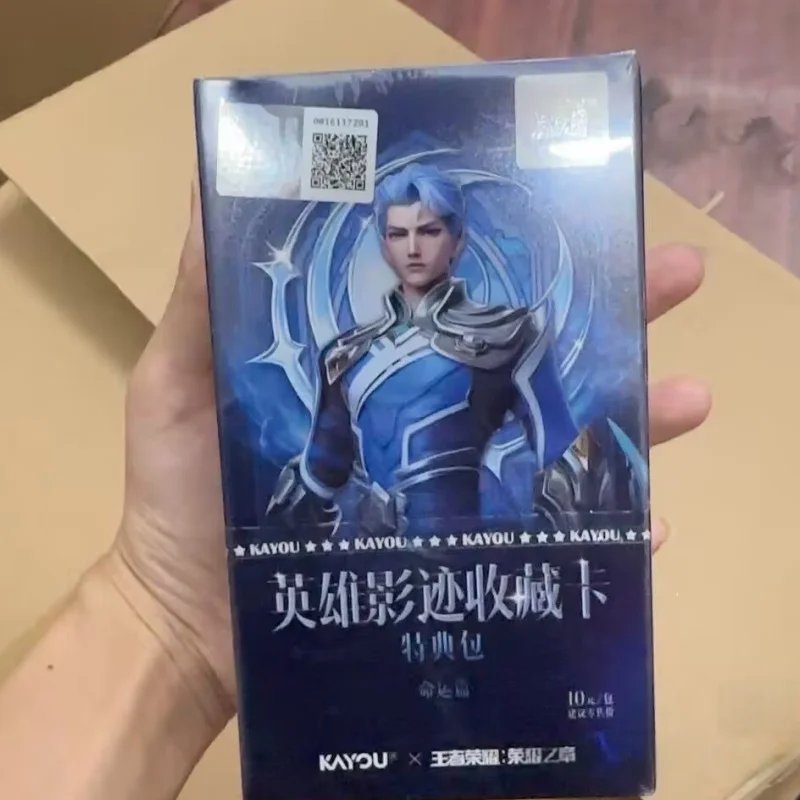 KAYOU 100% 오리지널 영광의 왕 카드 영광의 장장 영웅적 그림자 스페셜 팩 애니메이션 캐릭터 게임 컬렉션 카드 선물 장난감