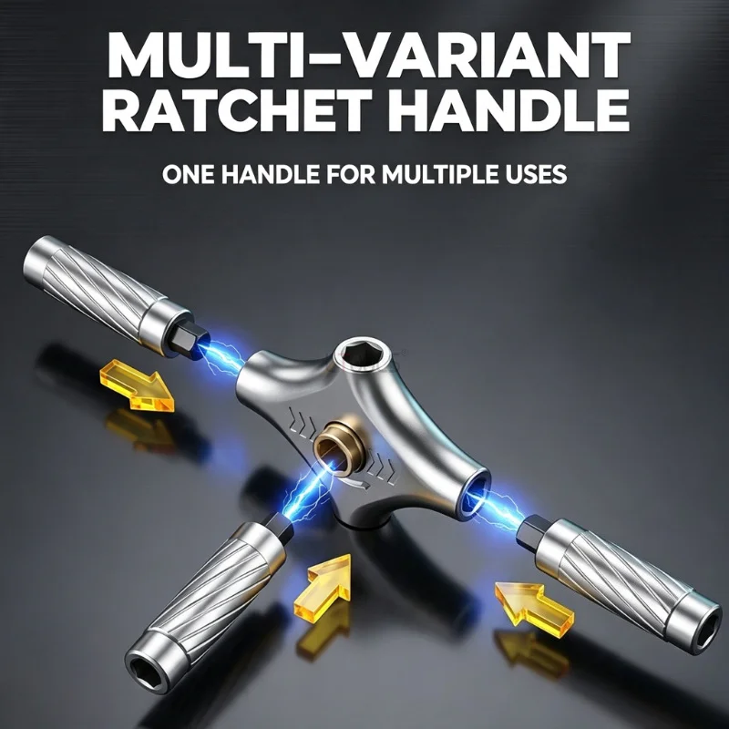 34 in 1 Ratchet Screwdriver Set Multi Purpose Household Repair Kit Flat  Bits Portable Hand Disassembly Maintenance Hand Tools