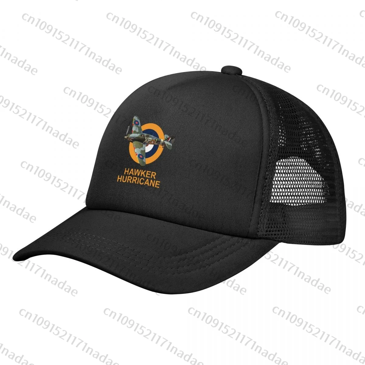 Raf Hawker Hurricane And Roundel Baseball Cap Women Men Fashion Hiking Hat Sport Breathable Golf Hats