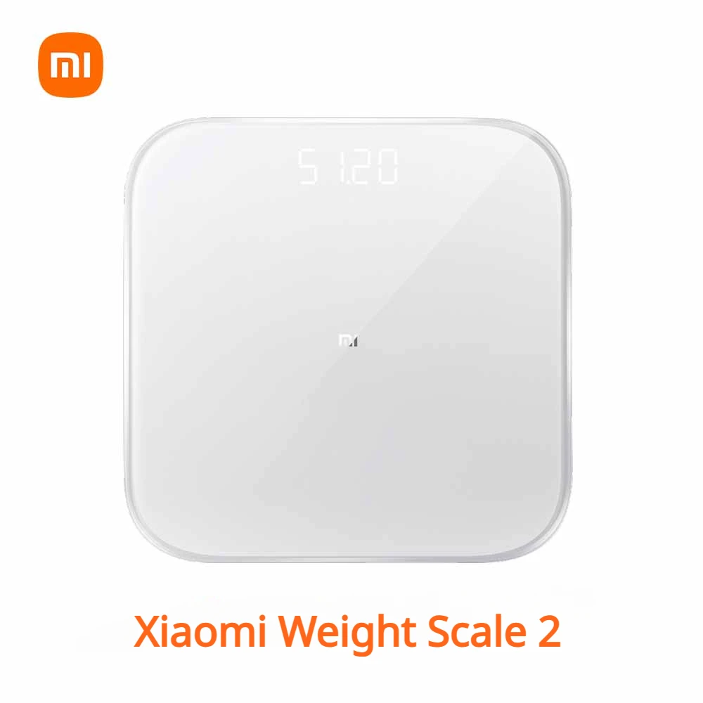 Xiaomi Mijia Smart Body Weight Scale 2 Digital Bluetooth LED Display Home Weight Measuring for Household Fitness Health Balance