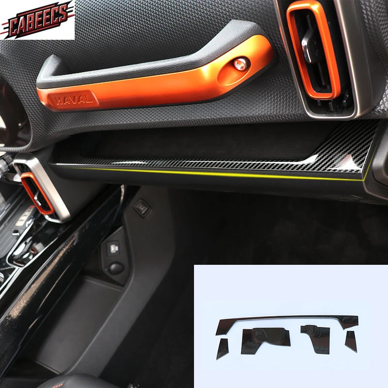 

For Haval Dargo 2020-2023 Car Interior Accessories Central Control Dashboard Console Anti-scratch Protective Strip Modification