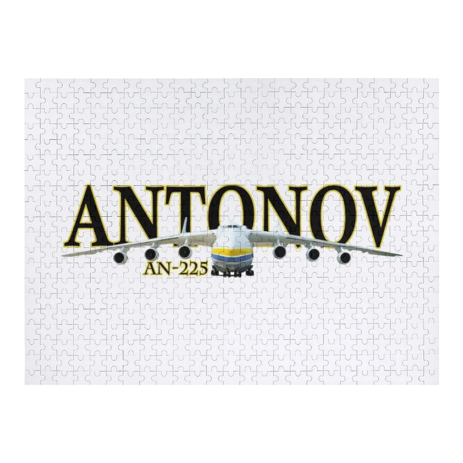

Antonov AN-225 Front Profile Jigsaw Puzzle Personalized Personalized Toy Jigsaw Custom With Photo Puzzle