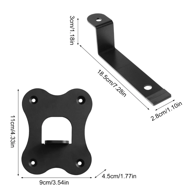 Soporte pared para techo para altavoces Ik iloud mm Altavoces estantería Soporte montaje en pared Altavoces sonido