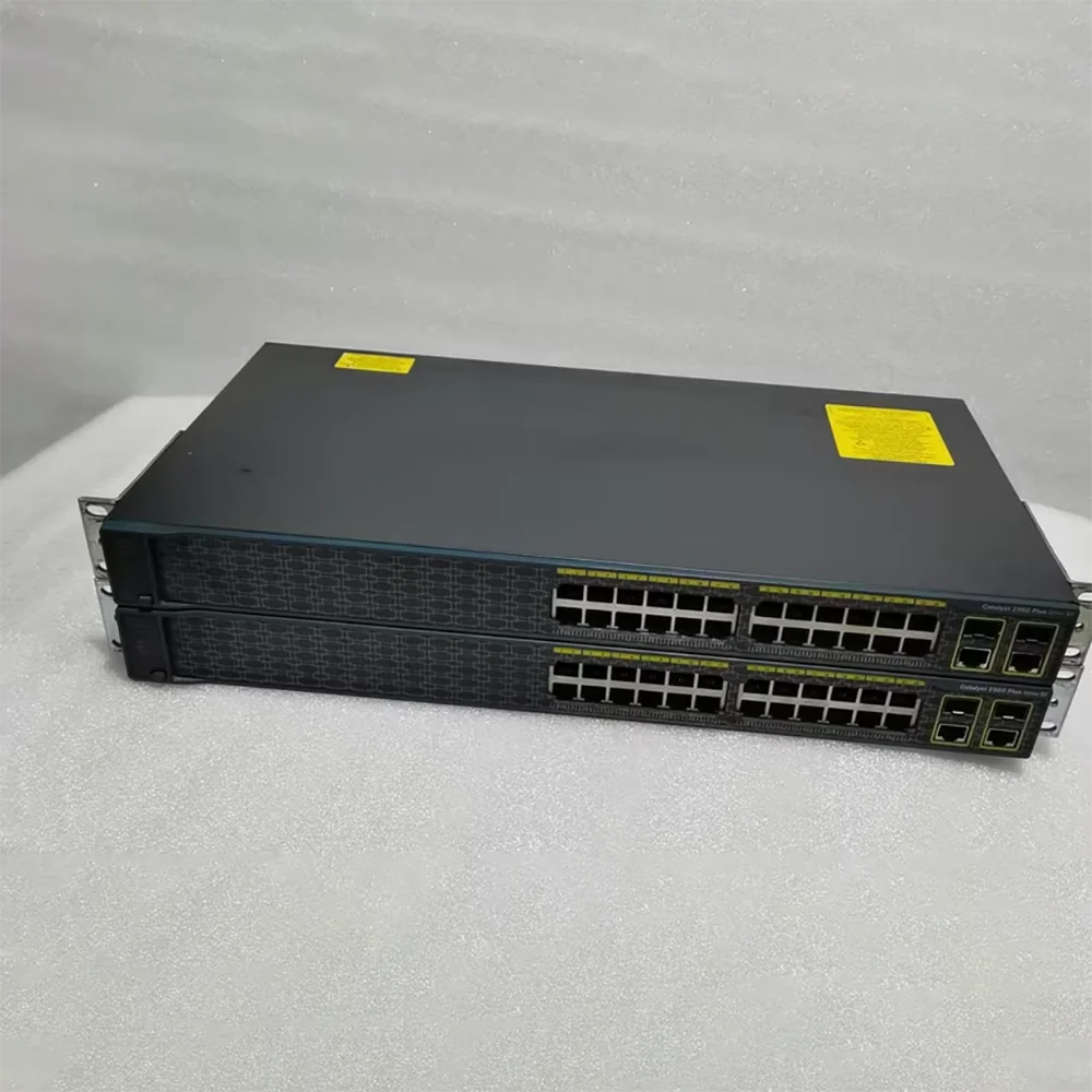 1 قطعة WS-C2960 + 24TC-S 24 منفذ 100 ميجابت في الثانية مفتاح إدارة